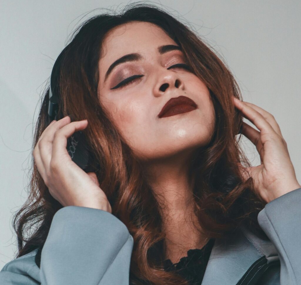 Enjoying the personalized song