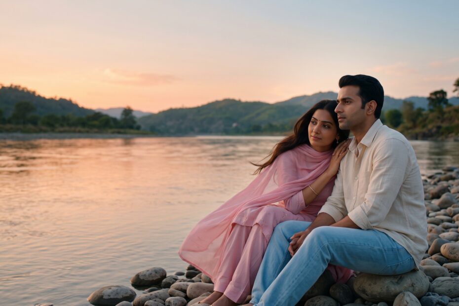 Just Because Love Song for Partner Nadiya Ka Kinara - A couple by the riverside