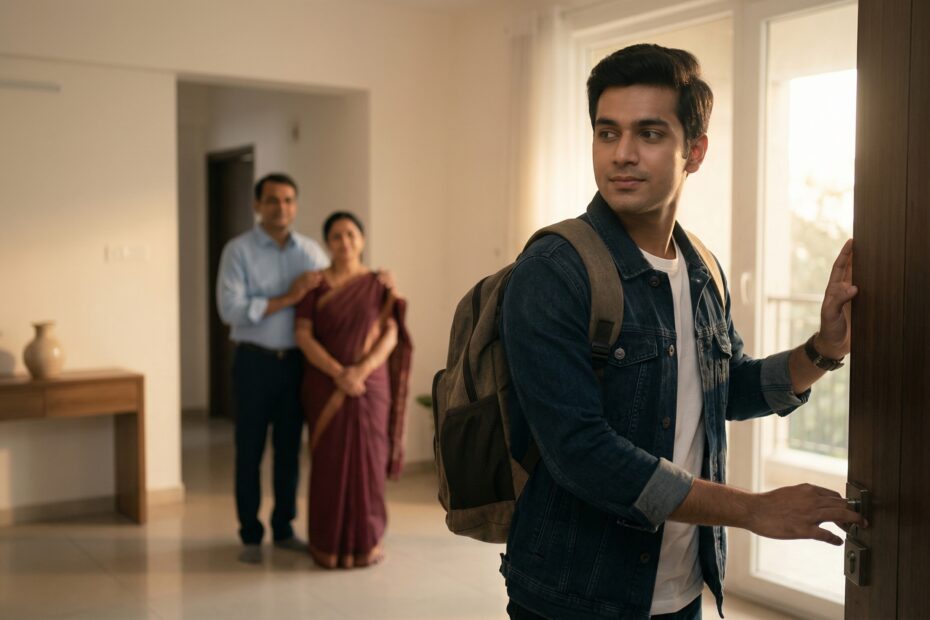 Parents Blessing Song - Son leaving home for college and looking back at parents