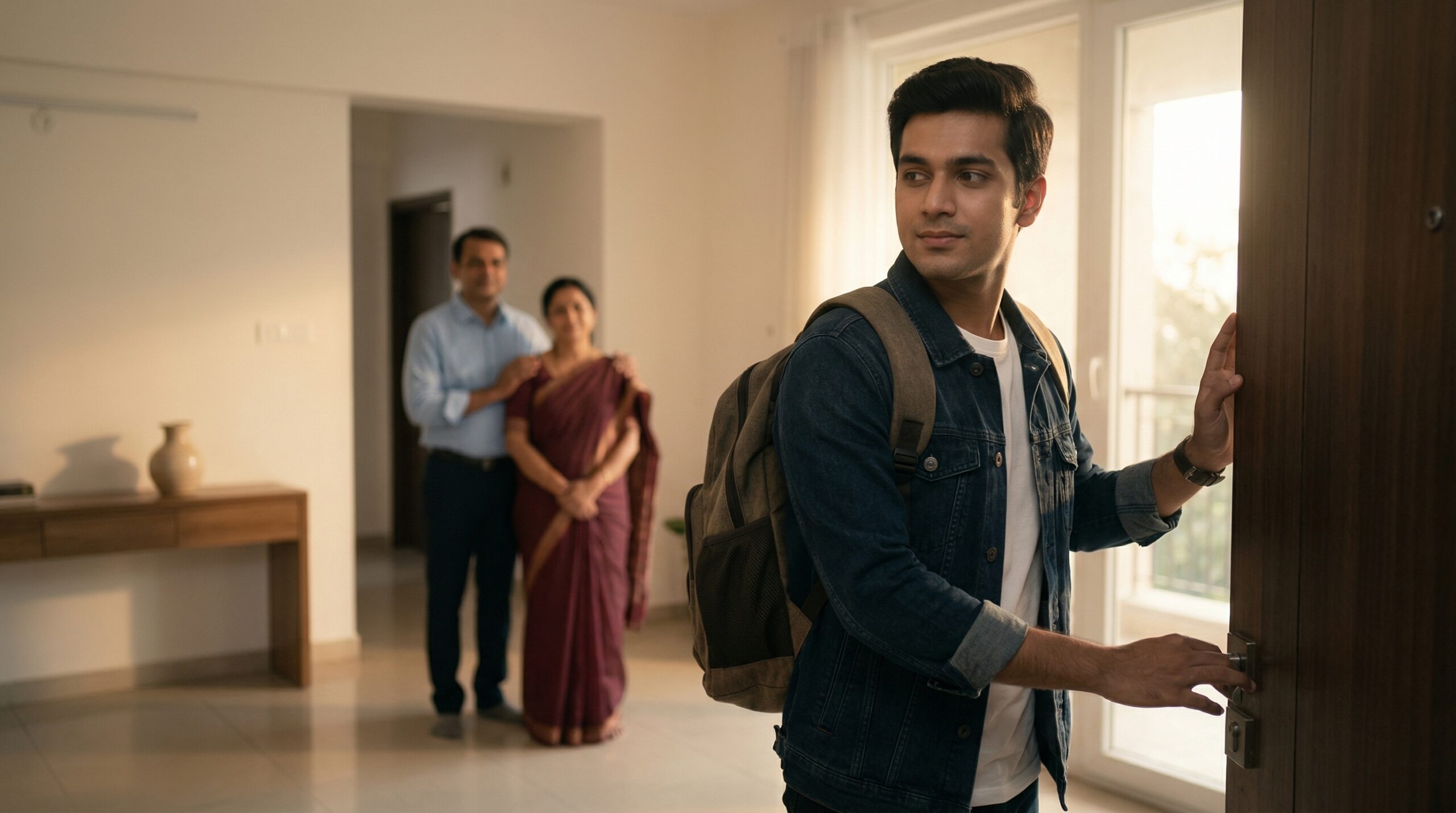 Parents Blessing Song - Son leaving home for college and looking back at parents