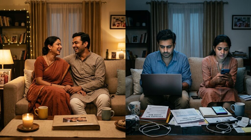 Emotional distance in marriage