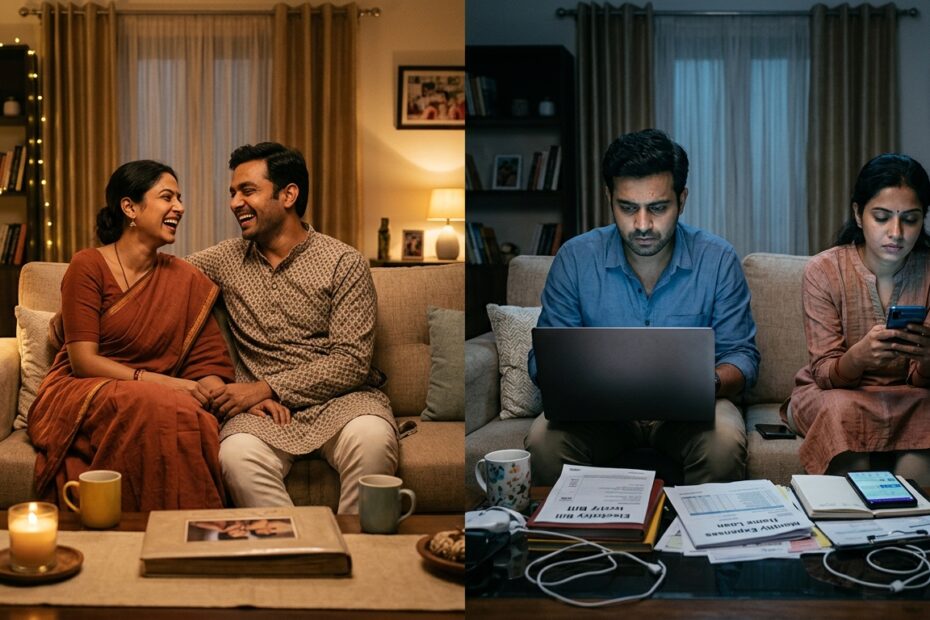 Emotional distance in marriage