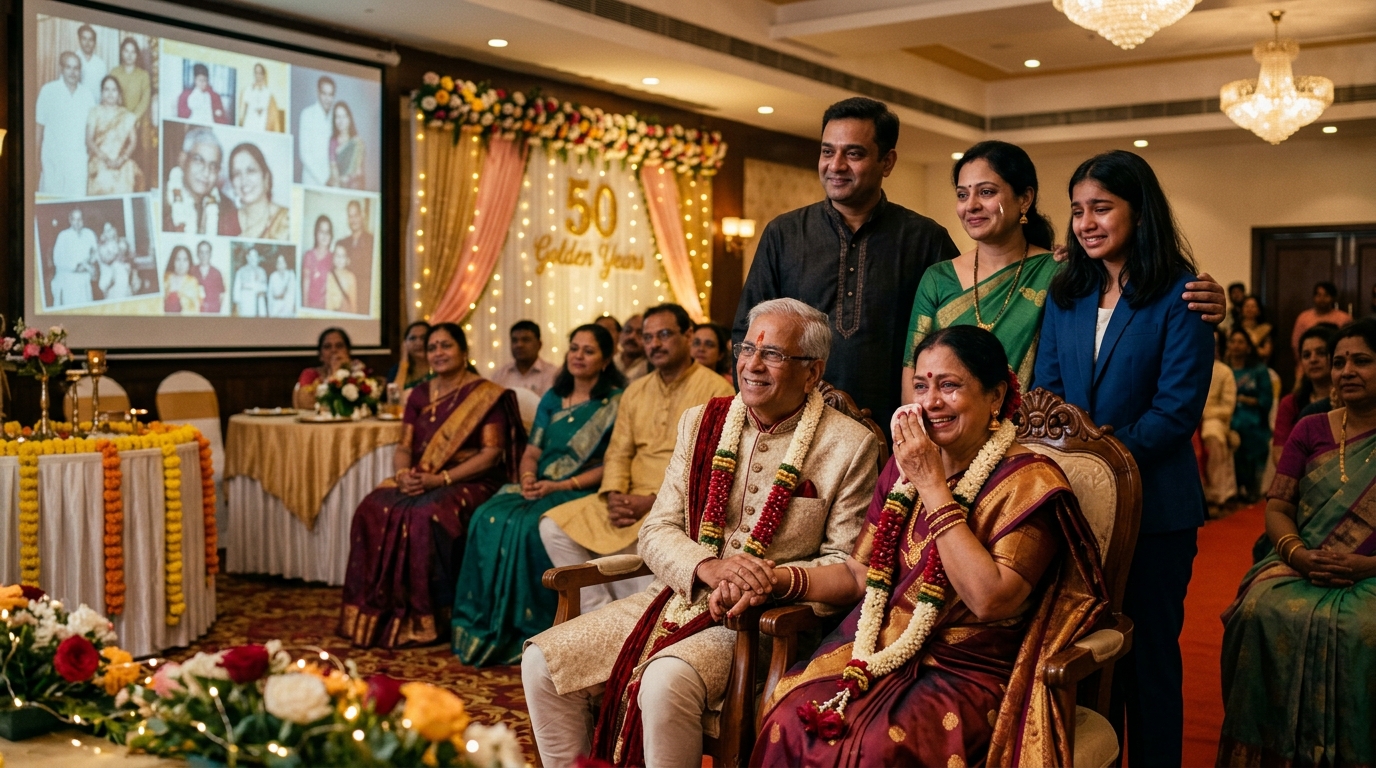Golden Jubilee Anniversary Gift